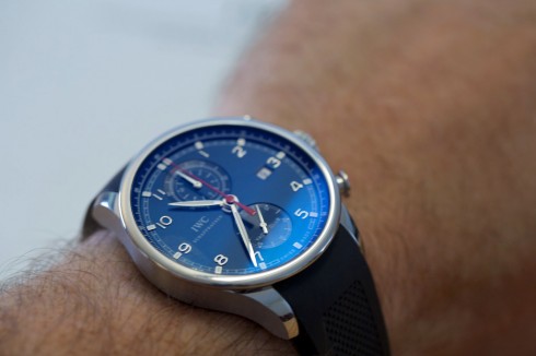 Hands-on with the IWC Portuguese Yacht Club Chronograph Edition Laureus 2013