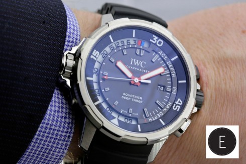 The new IWC Aquatimer collection - SIHH 2014 report (including live pictures)