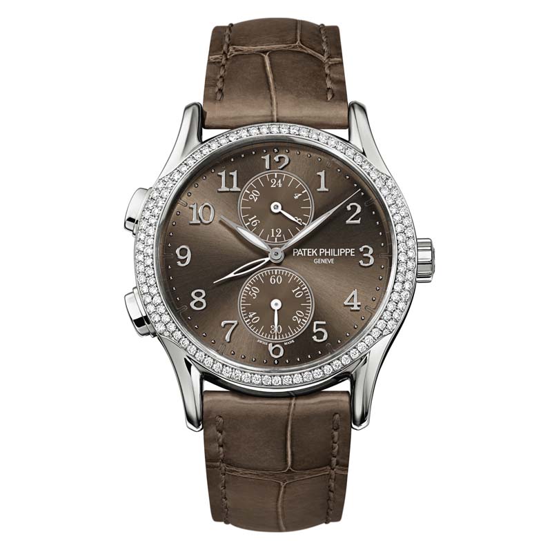 Patek Philippe Replica Ladies Complications Calatrava Travel Time Watch Ref.7134G-001